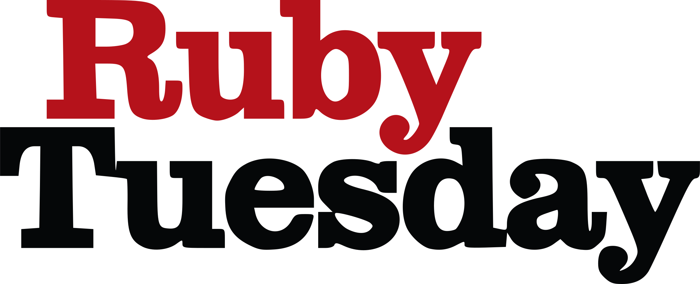 ruby tuesday menu