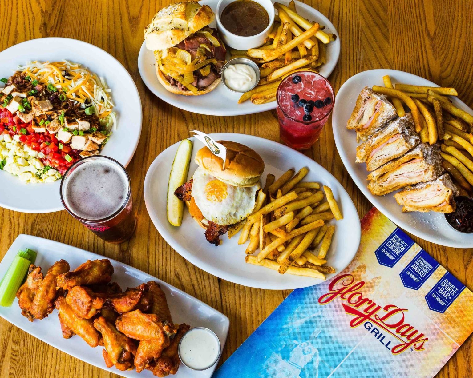 Glory Days Grill Menu Prices updated 2021 Menus With Prices